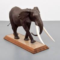 Paul Tadlock Bronze Elephant Sculpture, Paige Rense Noland Estate - Sold for $1,750 on 05-15-2021 (Lot 27).jpg